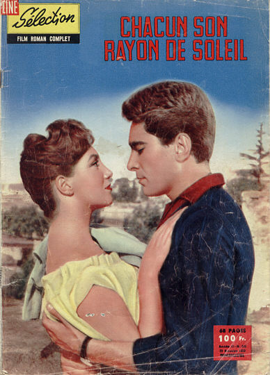 CINE SELECTION magazine side cover Issue 38 November 1959