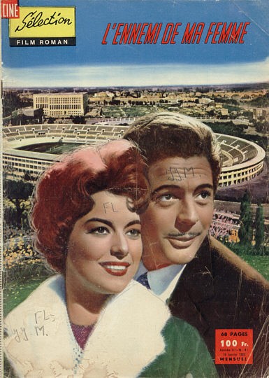 CINE SELECTION magazine side cover Issue 41 18 January 1960