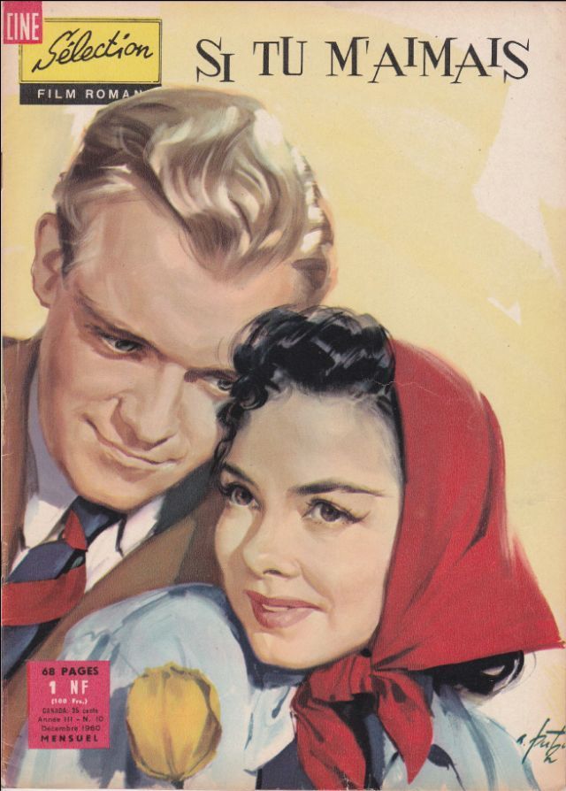 CINE SELECTION magazine side cover Issue 10 December 1960