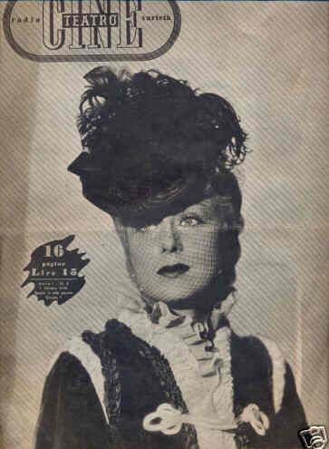 CINE TEATRO magazine cover Issue 5  1946