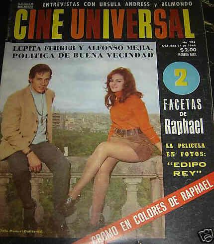 CINE UNIVERSAL magazine cover Issue 294 24 October 1968