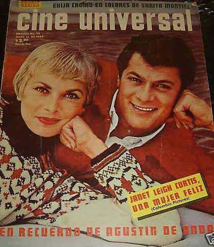 CINE UNIVERSAL magazine cover Issue 95 1 July 1960