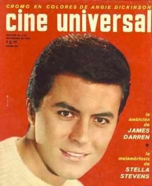 CINE UNIVERSAL magazine cover September 1961