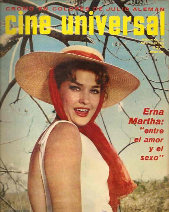 CINE UNIVERSAL magazine cover Issue 127 November 1961