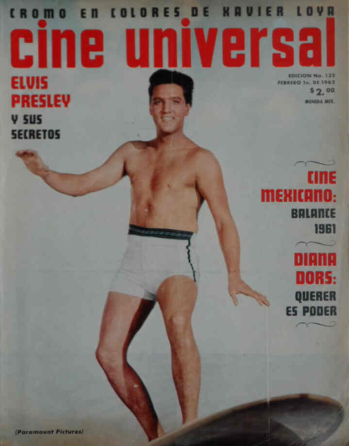 CINE UNIVERSAL magazine cover Issue 132 February 1962
