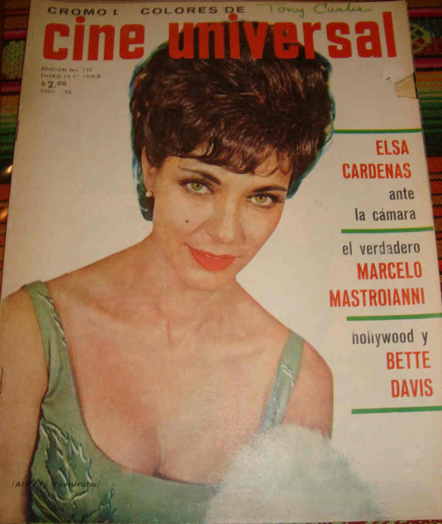 CINE UNIVERSAL magazine cover Issue 155 15 January 1963