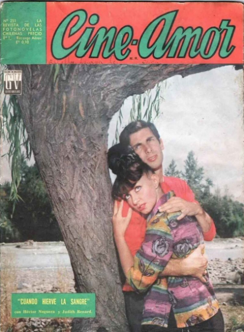 CINE AMOR magazine side cover Issue 251 12 April 1966