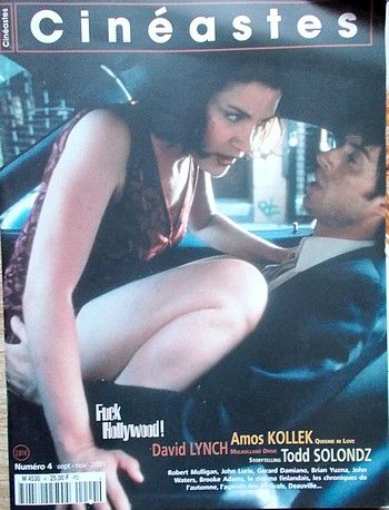 CINEASTES magazine side cover Issue 4 September 2001