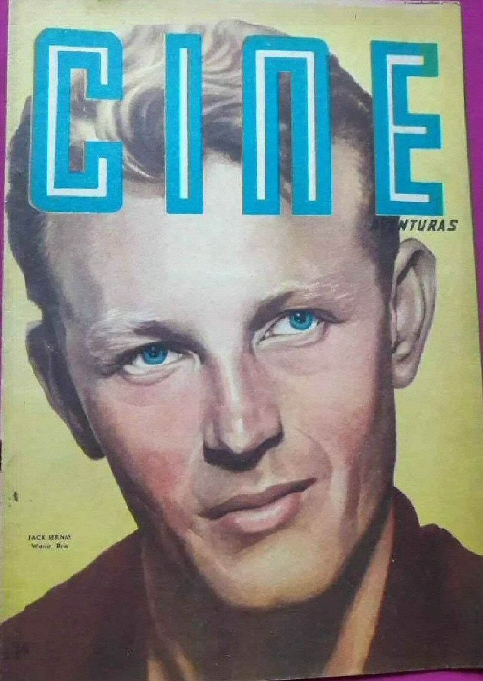 CINE AVENTURAS magazine side cover Issue 495   1956