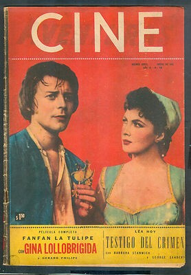 CINE AVENTURAS magazine side cover Issue 430  January 1955