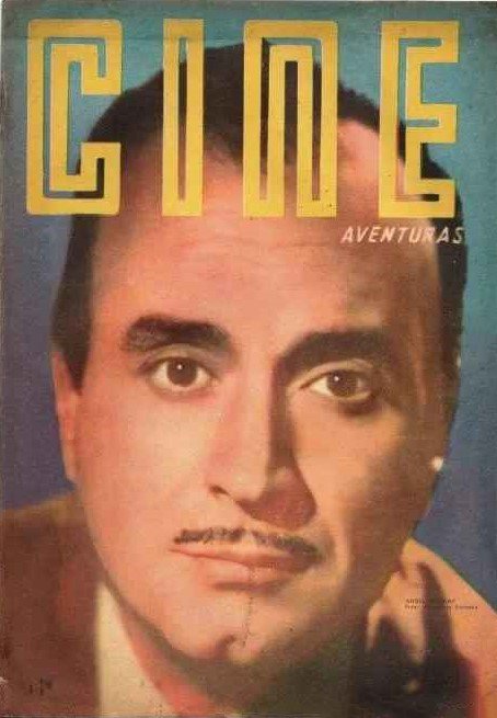 CINE AVENTURAS magazine side cover Issue 488 15 March 1956