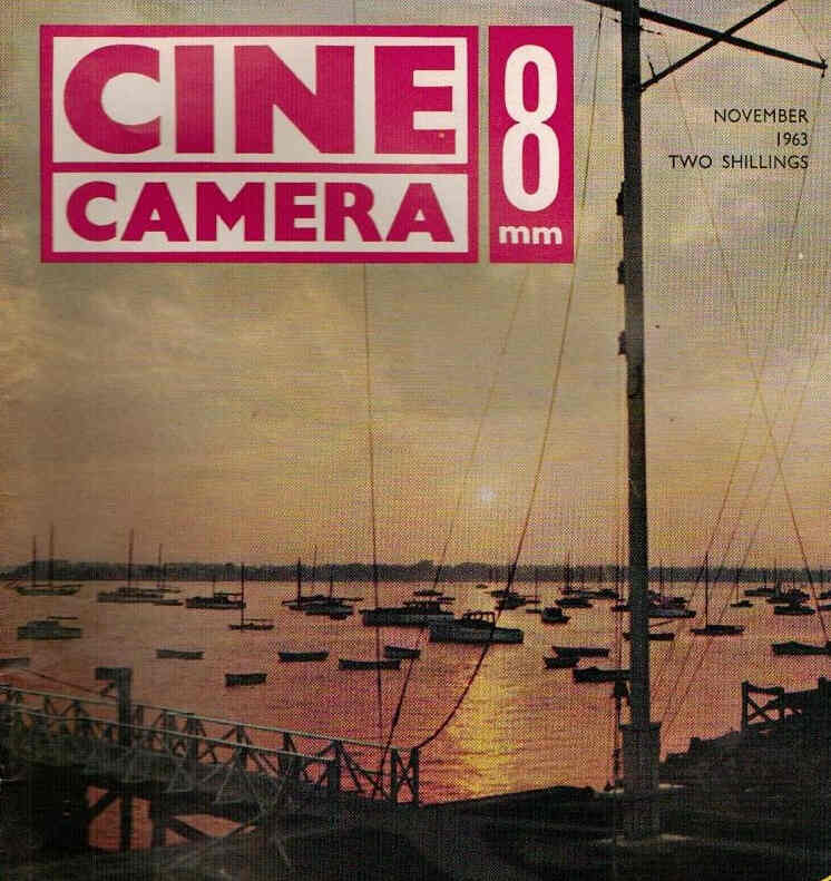 CINE CAMERA magazine cover November 1963