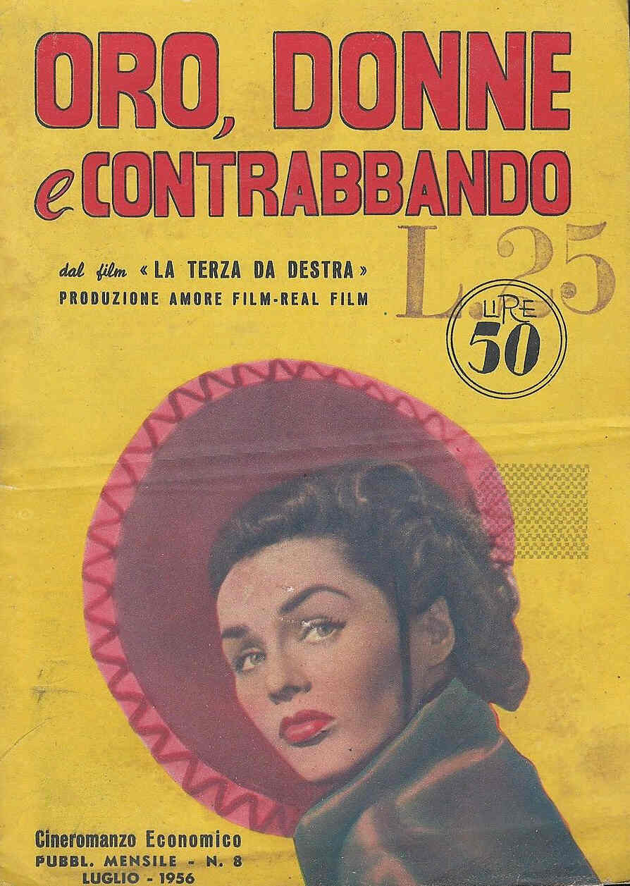 CINEROMANZO ECONOMICO magazine cover Issue 8 July 1956