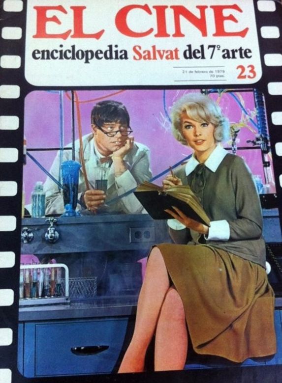 CINE | EL (Enciclopedia Salvat Del 7 Arte) magazine side cover Issue 23 21 February 1979