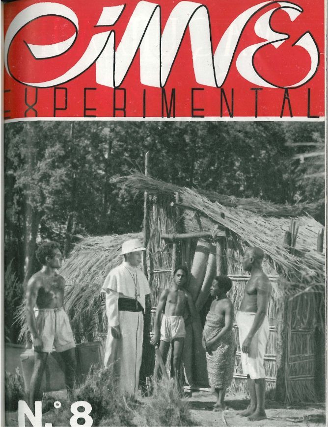 CINE EXPERIMENTAL magazine cover Issue 8  April 1946