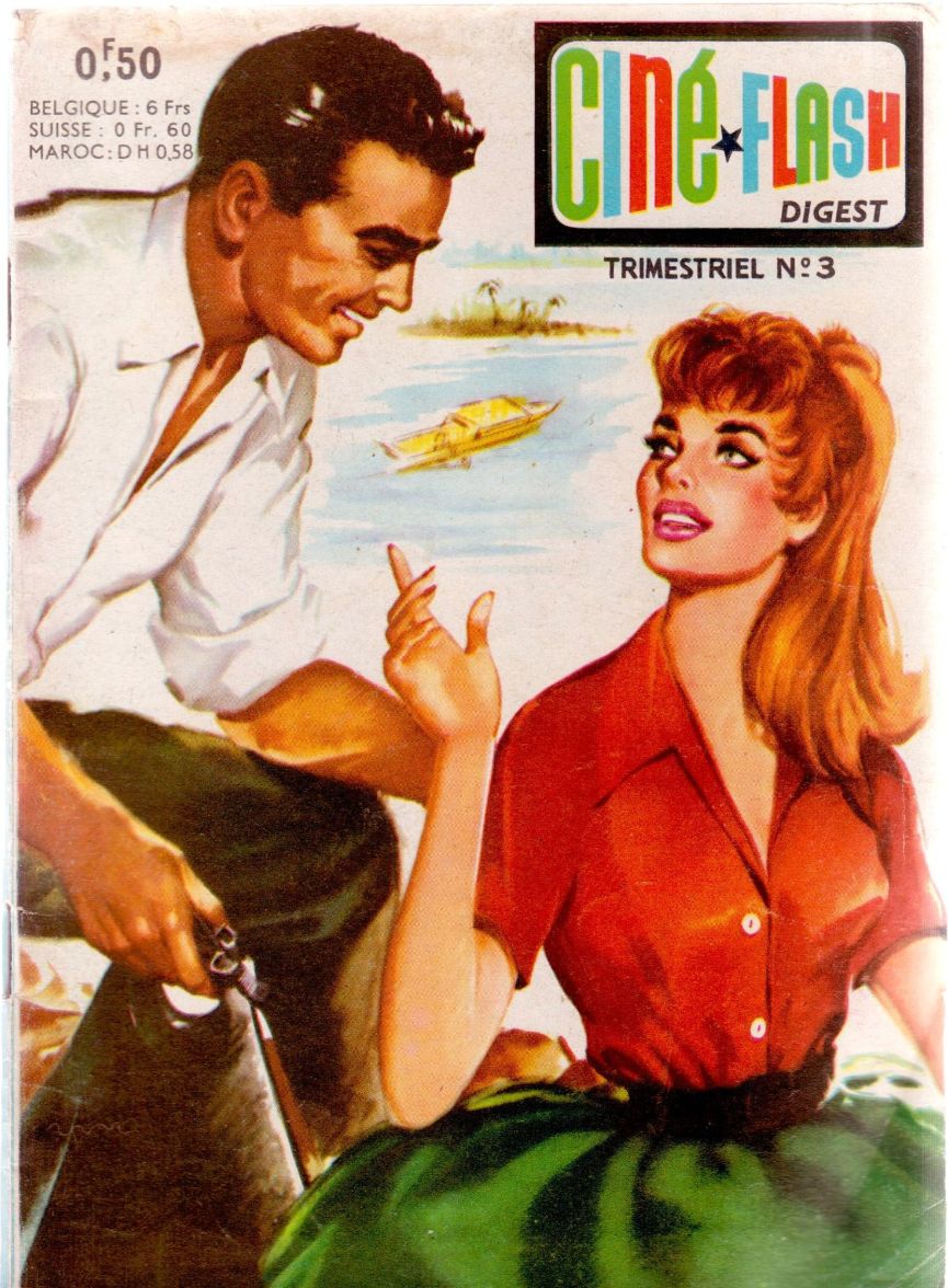 CINE FLASH magazine cover Issue 3   1963