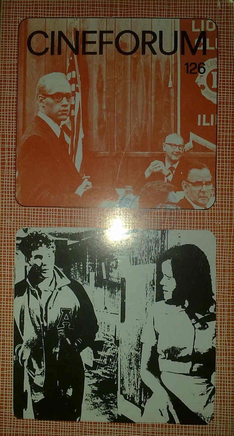CINEFORUM magazine side cover Issue 126 September 1973