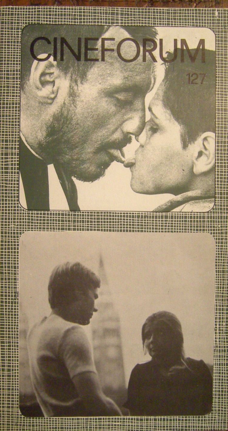 CINEFORUM magazine side cover Issue 127 October 1973