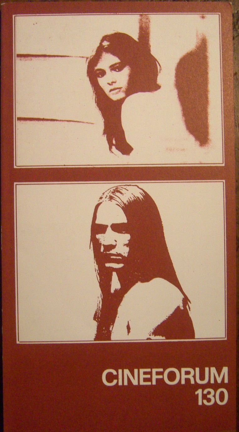 CINEFORUM magazine side cover Issue 130  1974