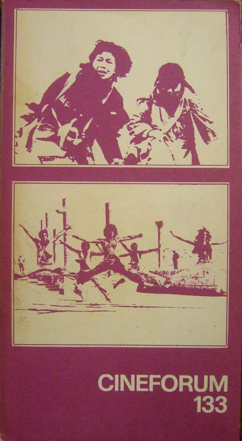 CINEFORUM magazine side cover Issue 133 June 1974