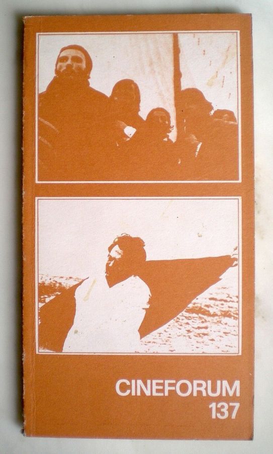 CINEFORUM magazine side cover Issue 137  1974