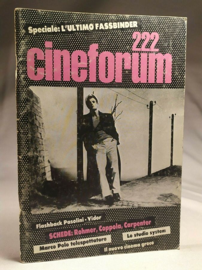 CINEFORUM magazine side cover Issue 222  1983