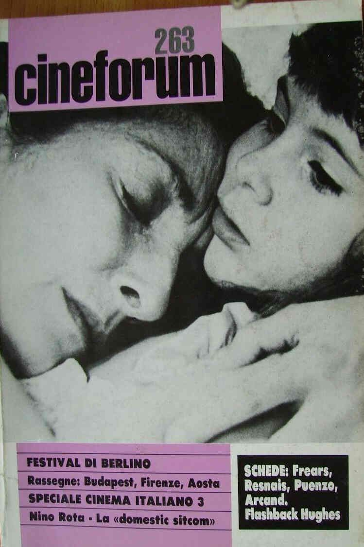 CINEFORUM magazine cover Issue 263  1987