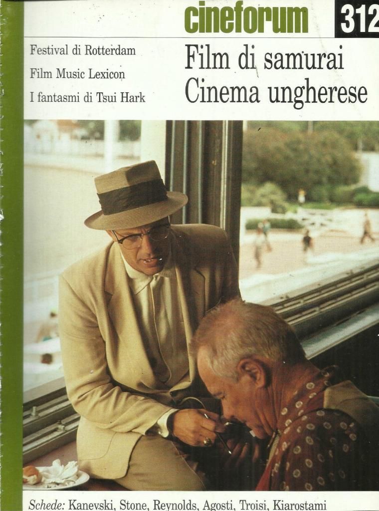 CINEFORUM magazine cover Issue 312  1992