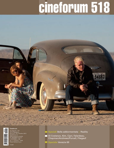 CINEFORUM magazine side cover Issue 518 November 2012