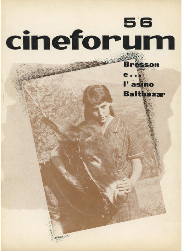 CINEFORUM magazine side cover Issue 56 June/July 1966