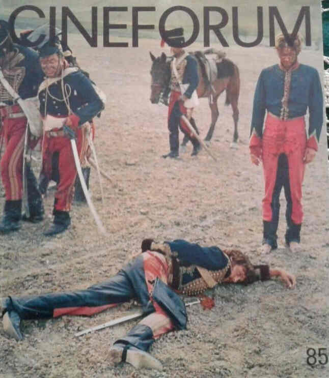 CINEFORUM magazine cover Issue 85 May 1969