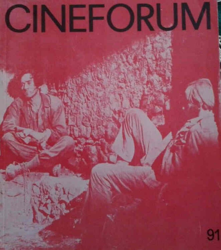 CINEFORUM magazine side cover Issue 91 April 1970