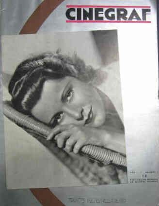 CINEGRAF magazine cover Issue 4 July 1932