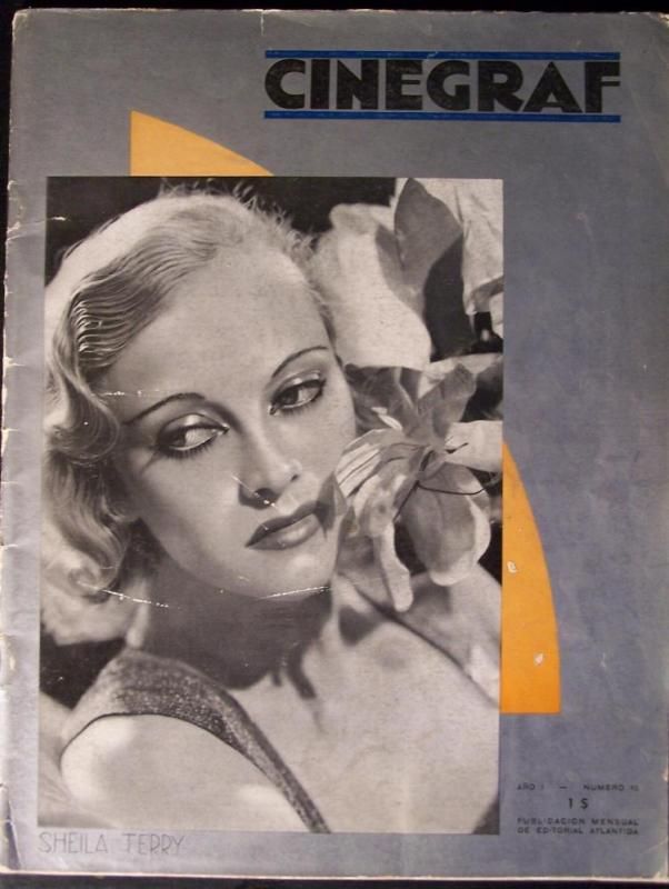 CINEGRAF magazine cover Issue 10 January 1933