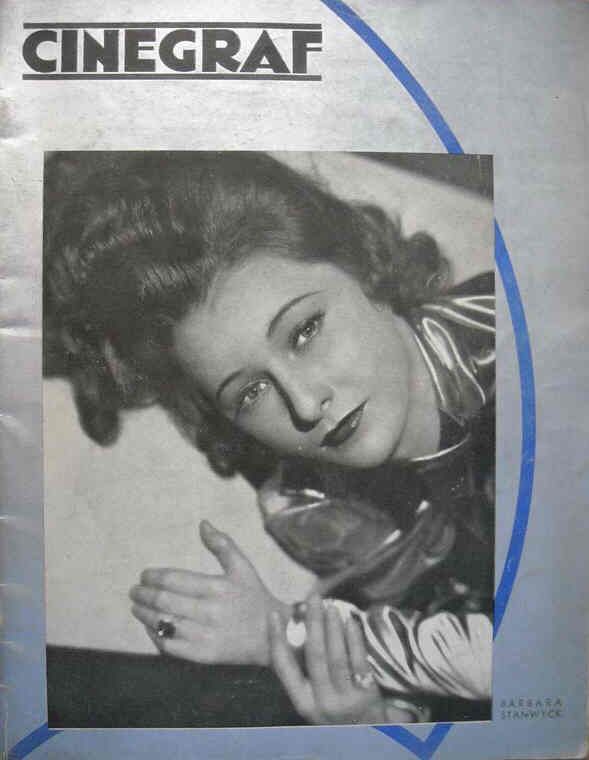 CINEGRAF magazine cover Issue 24 March 1934
