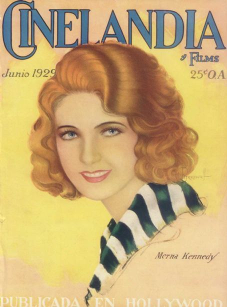 CINELANDIA magazine side cover June 1929