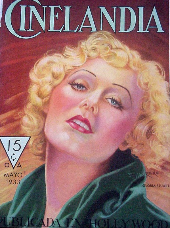 CINELANDIA magazine side cover May 1933