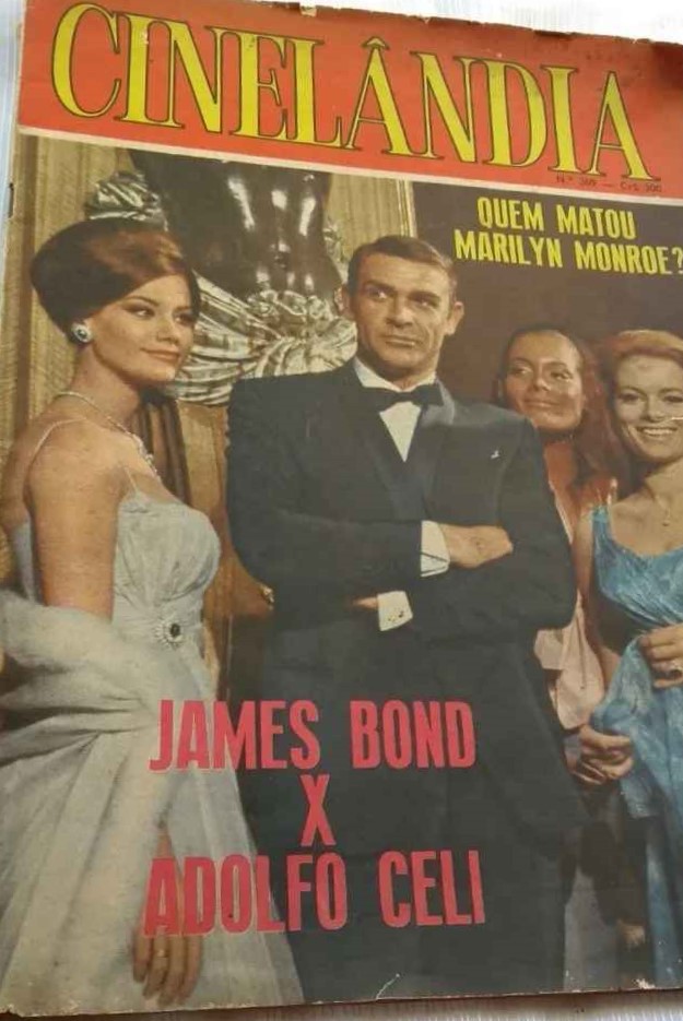 CINELANDIA (Br) magazine side cover Issue 309   1966