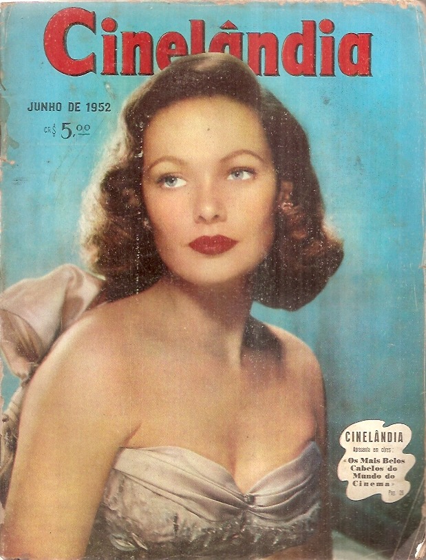 CINELANDIA (Br) magazine side cover Issue 2 June 1952