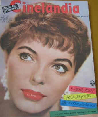 CINELANDIA (Br) magazine side cover Issue 107  1957