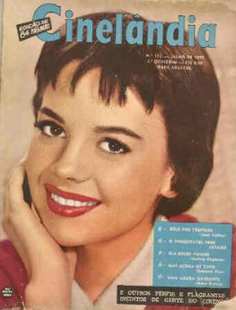 CINELANDIA (Br) magazine side cover Issue 113  1957