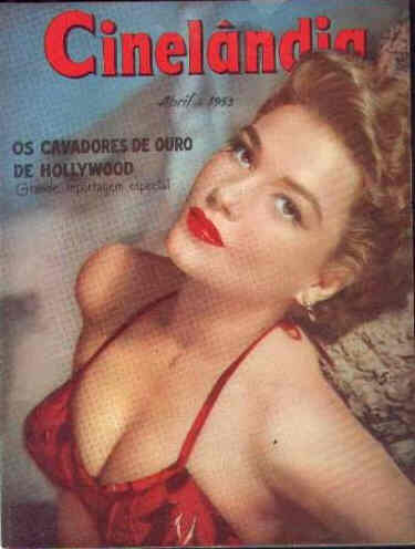 CINELANDIA (Br) magazine side cover Issue 12  1953