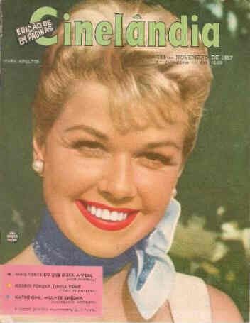 CINELANDIA (Br) magazine side cover Issue 121  1957