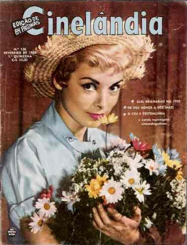 CINELANDIA (Br) magazine side cover Issue 126  1958