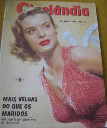 CINELANDIA (Br) magazine side cover Issue 13  1953