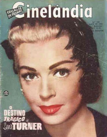 CINELANDIA (Br) magazine side cover Issue 132  1958