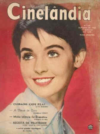 CINELANDIA (Br) magazine side cover Issue 142  1958