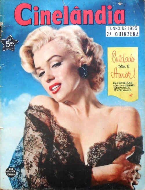 CINELANDIA (Br) magazine side cover Issue 15  1953