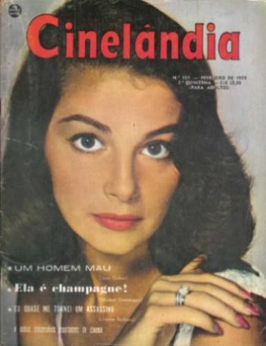 CINELANDIA (Br) magazine side cover Issue 151  1959