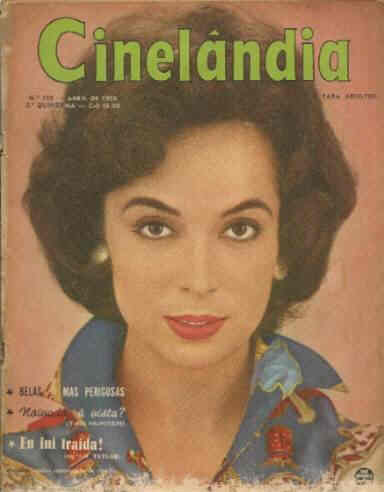 CINELANDIA (Br) magazine side cover Issue 155  1959
